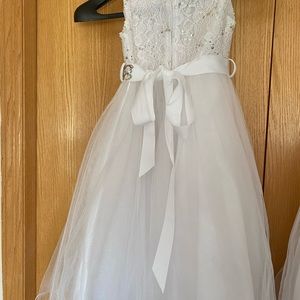 FLOWER GIRL/Pageant dresses SIZE 8 & 10